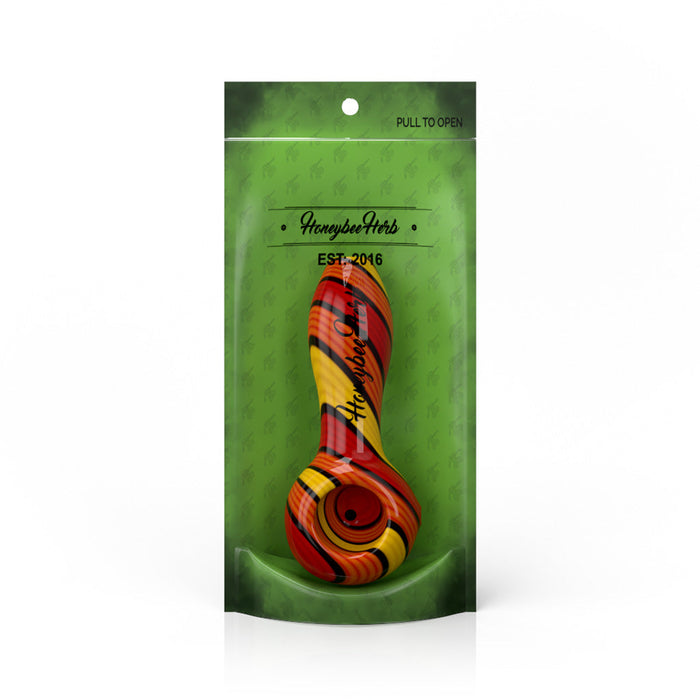 Colorburst Linework Spoon Pipe