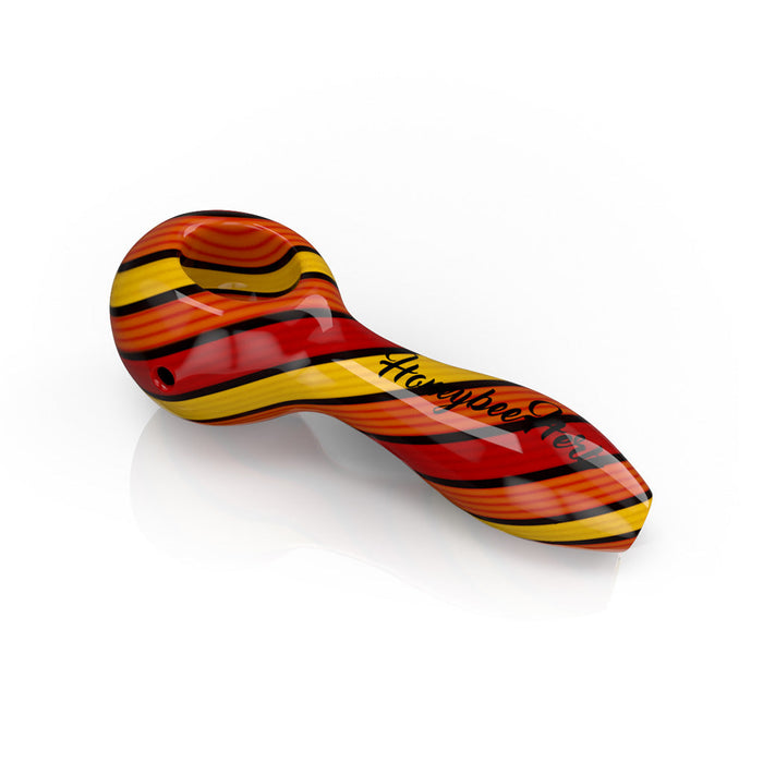 Colorburst Linework Spoon Pipe