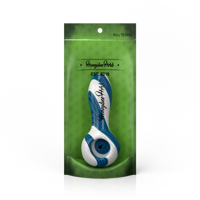 Colorburst Linework Spoon Pipe