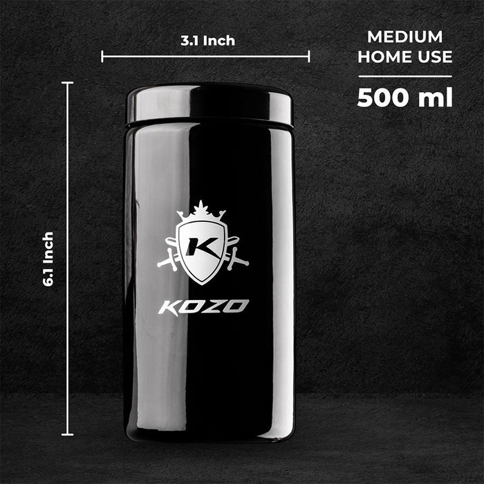 Kozo Grinders ­Glass Jars