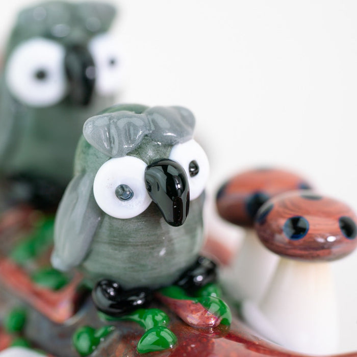 Empire Glassworks Hootie's Forest Small Spoon Pipe