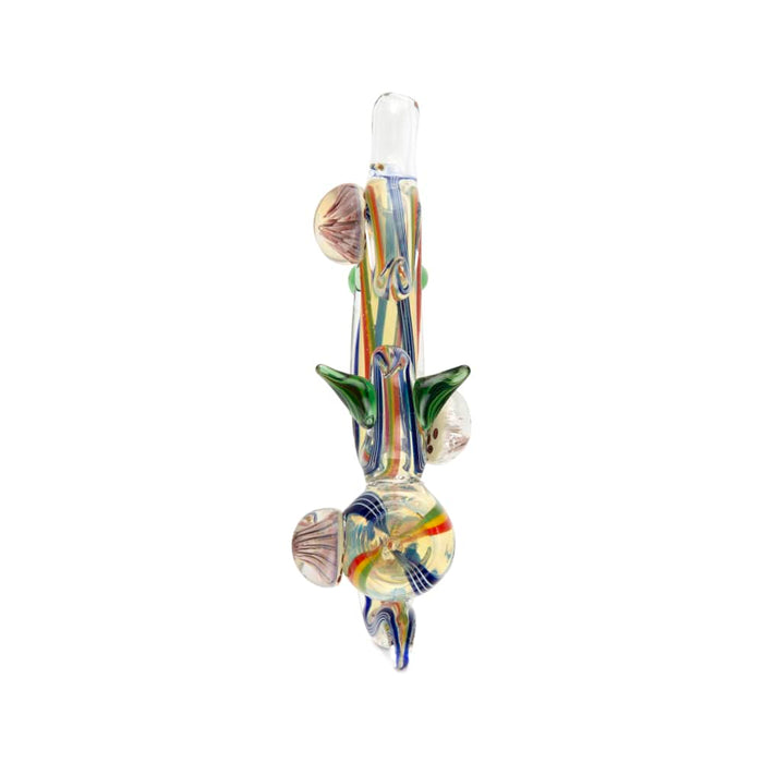 Custom Glass 6” Rasta Hammer Hand Pipe