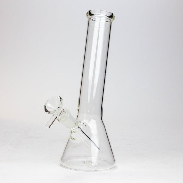 8" Clear glass beaker water bong [ WF001 ]