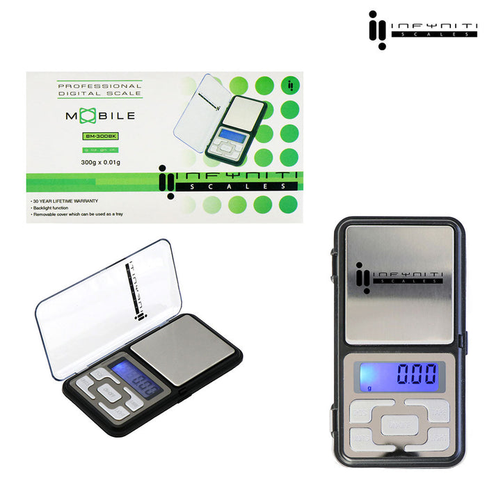 Mobile; 300g X 0.01g, Pocket Scales
