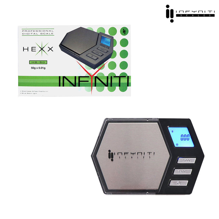 HEXX; 50g X 0.01g, Pocket Scales