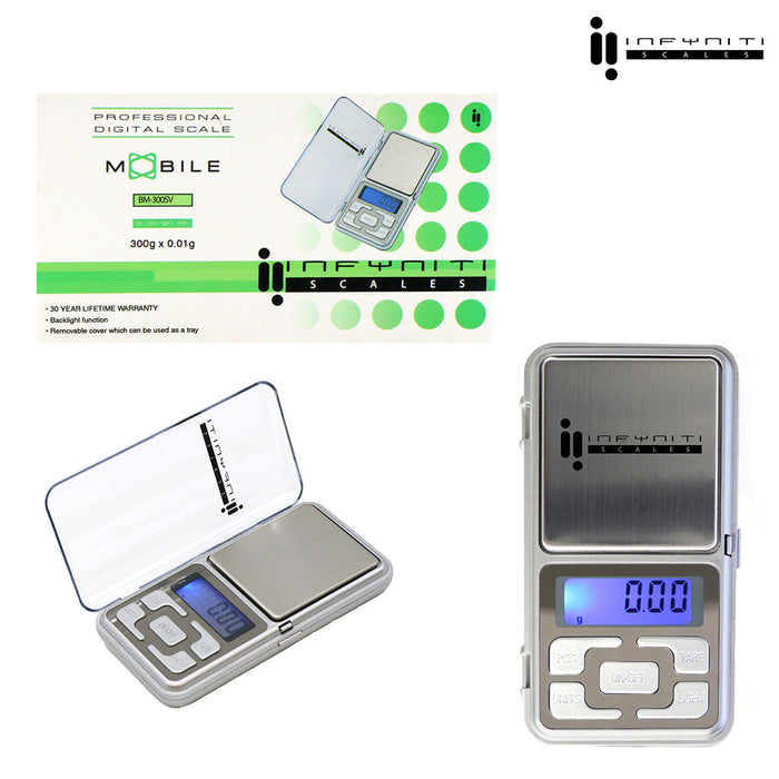 Mobile; 300g X 0.01g, Pocket Scales