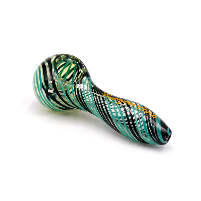 INSIDE OUT LINEWORK SWIRL HAND PIPE SPOON