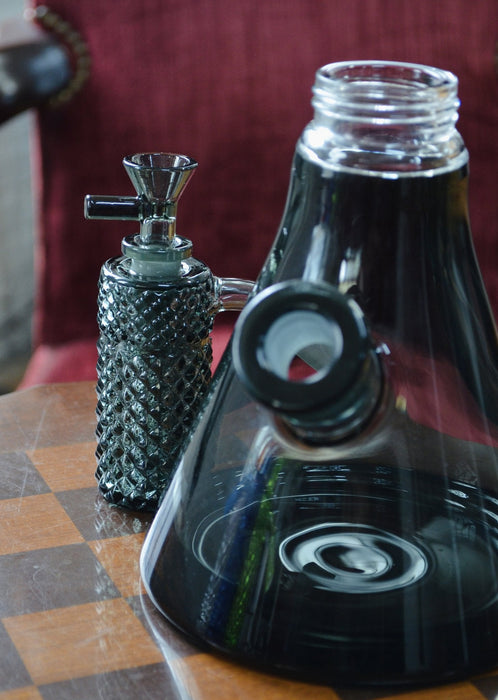 Jane West x Prism Ash Catcher 14mm 45° | Smoke Gray