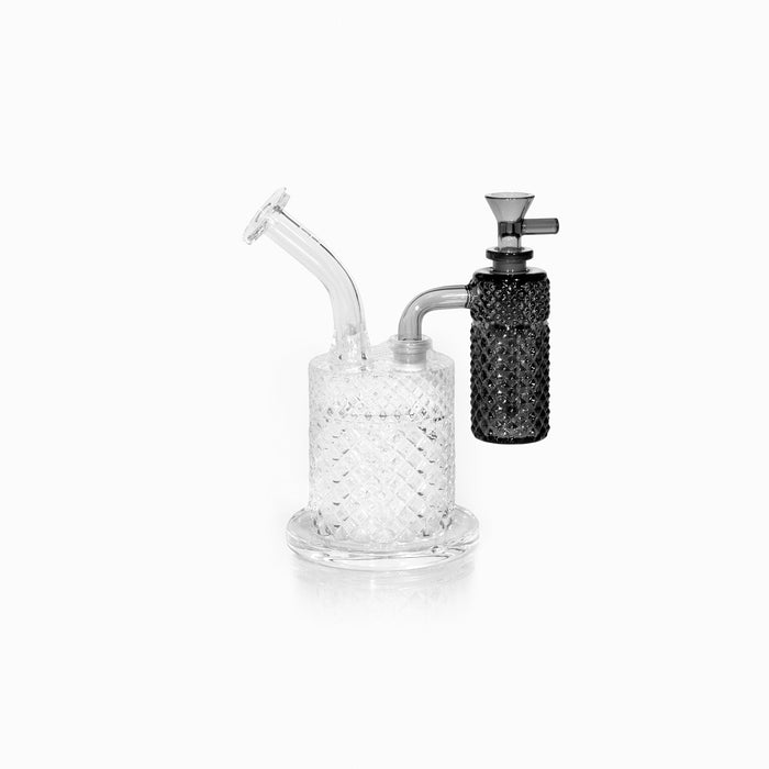 Jane West x Prism Ash Catcher 14mm 90° | Smoke Gray