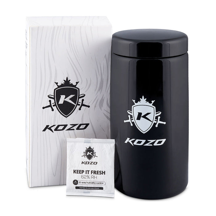 Kozo Grinders ­Glass Jars