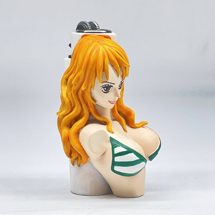 ONE PIECE Nami Character 3D Lighter Case for Mini Clipper lighter