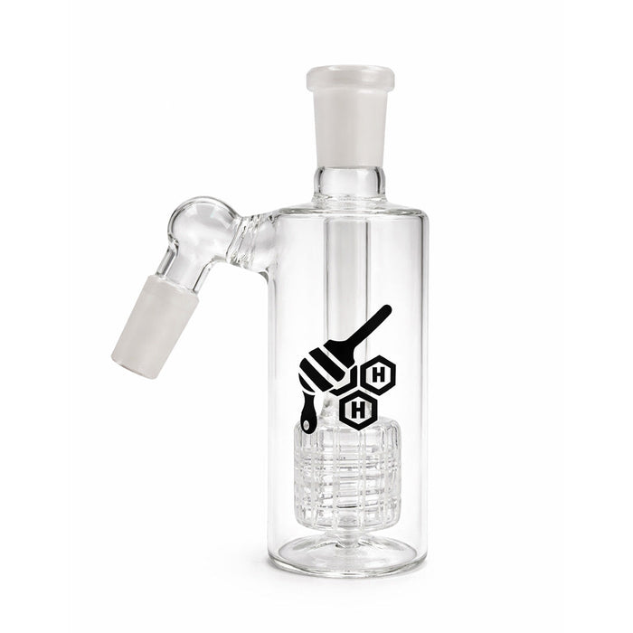HONEYBEE HERB MATRIX PERC GLASS CYLINDER ASH CATCHER