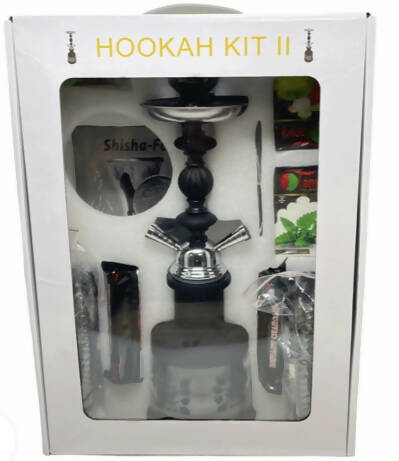 Tanya Hookah Kit #2- 2 Hose Hookah Combo 18"