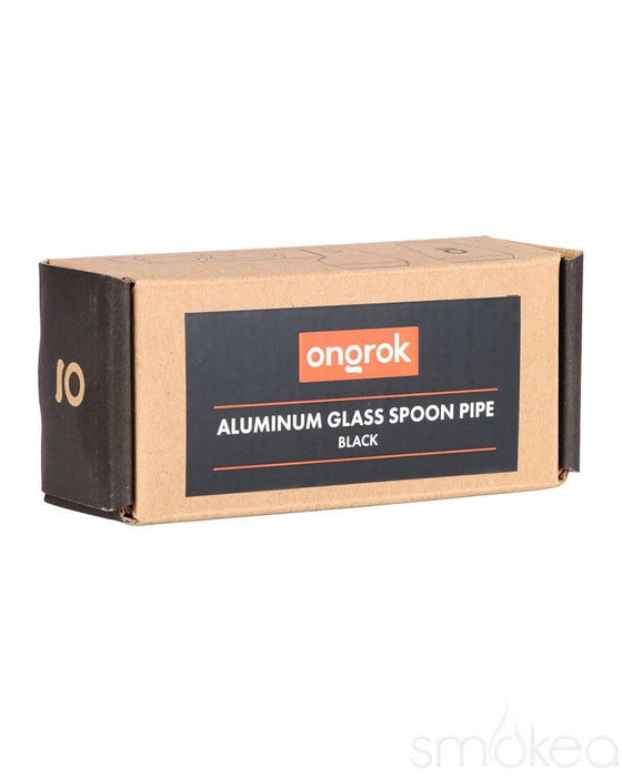 ONGROK Aluminum & Glass Spoon Pipe