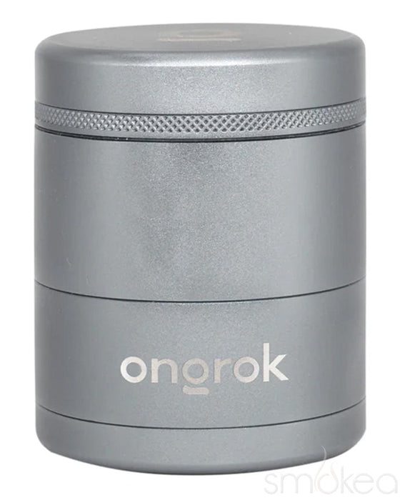 ONGROK Flower Petal Toothless Aluminum Storage Grinder