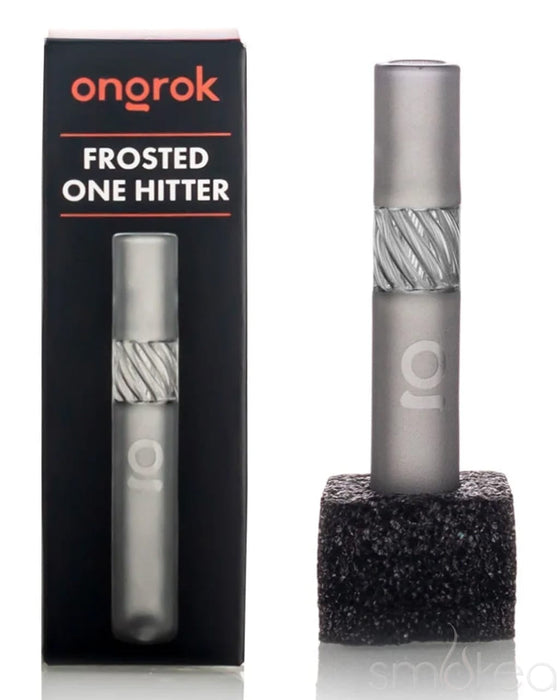 ONGROK Frosted Glass One Hitter