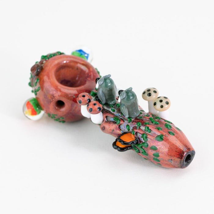 Empire Glassworks Hootie's Forest Small Spoon Pipe