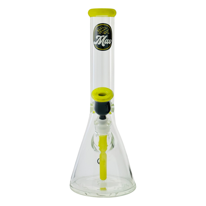15" x 9MM Chiquita Accented Beaker Bong