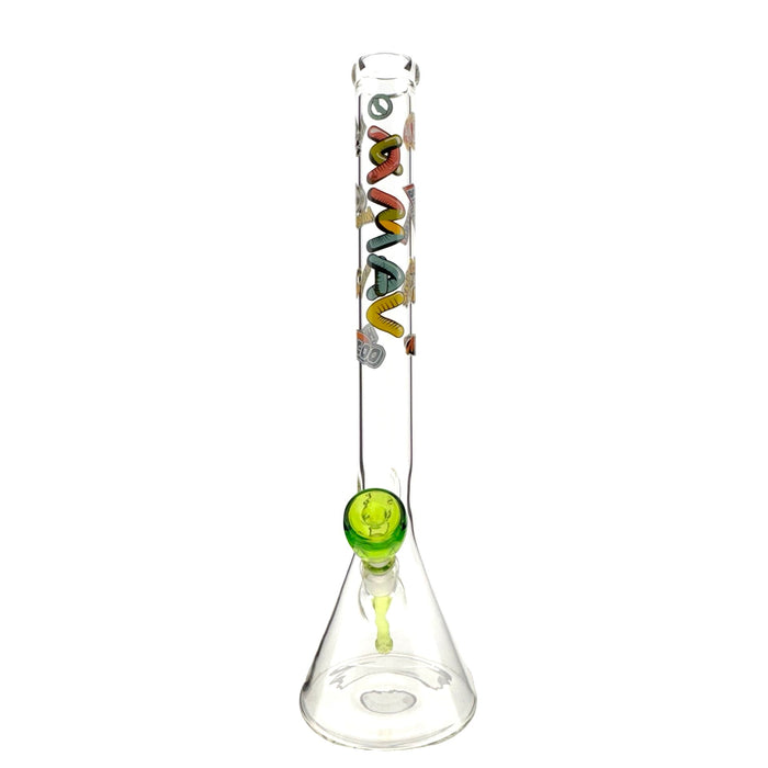 21" Tall 50 by 5MM Beaker Bong Tall Neck Munchies type