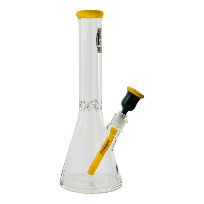 15" x 9MM Chiquita Accented Beaker Bong