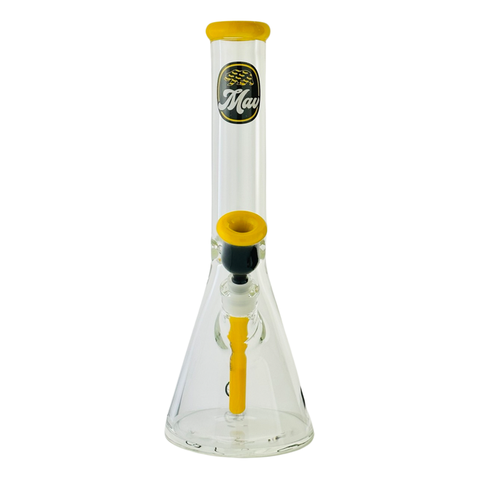 15" x 9MM Chiquita Accented Beaker Bong
