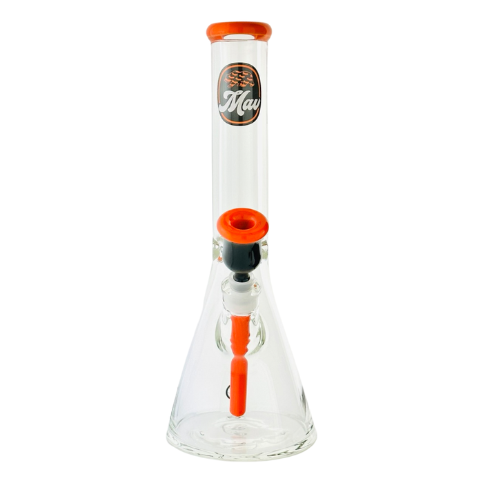 15" x 9MM Chiquita Accented Beaker Bong