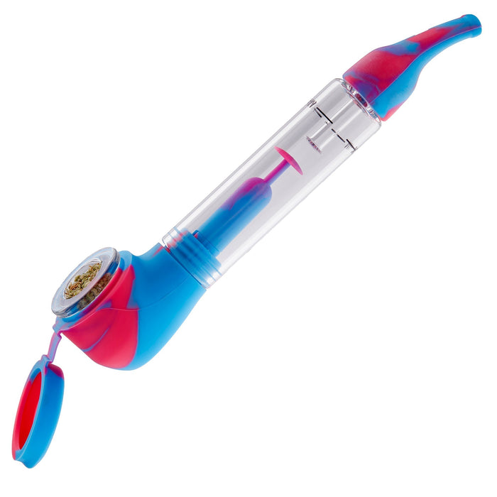 Pucker Dilly Smoking Water Pipe - Psychedelic