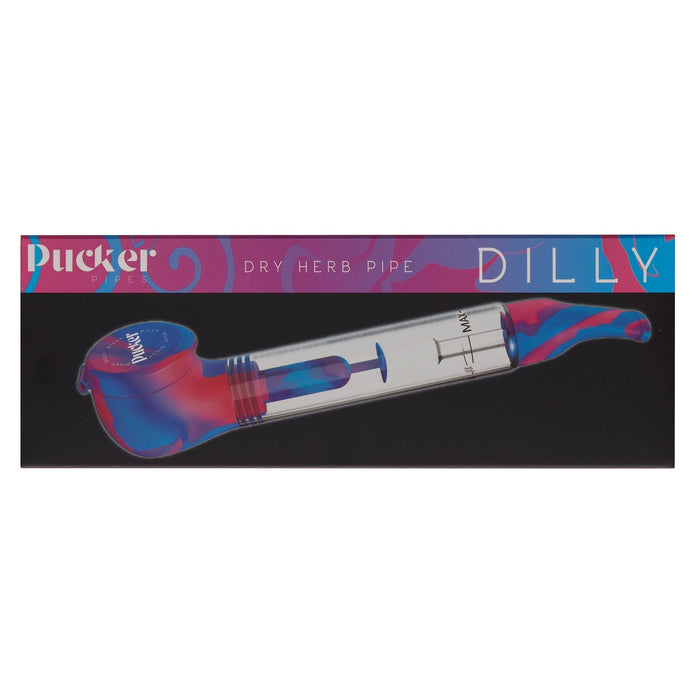Pucker Dilly Smoking Water Pipe - Psychedelic