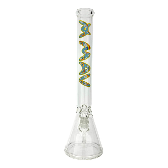 18" MAV Specialty Decal slab Logo Beaker Bong collection