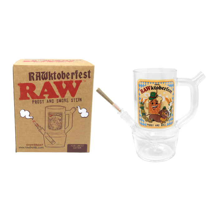 RAW RAWktoberfest Prost & Smoke Stein – 7.5″