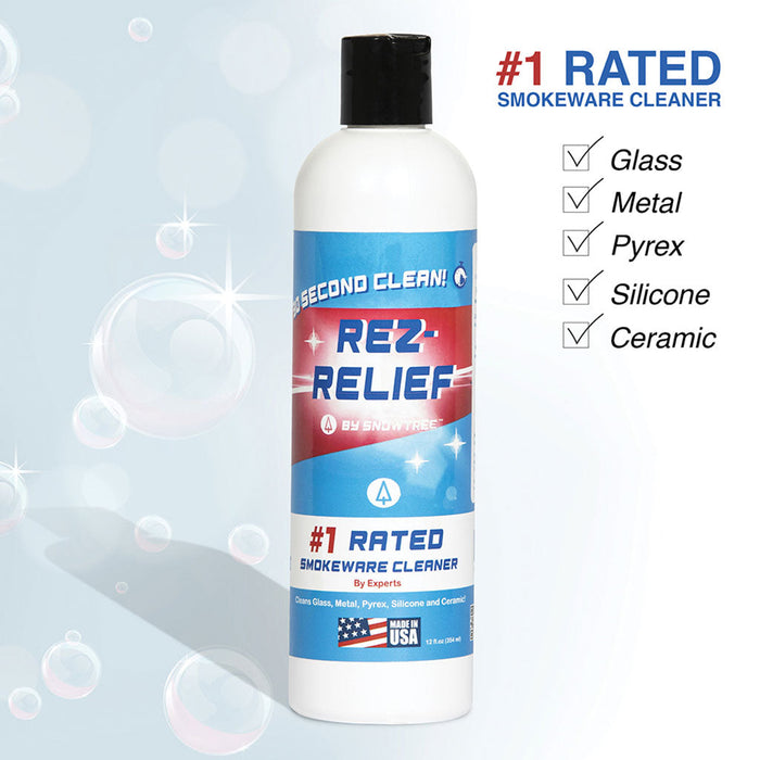 Rez-Relief Cleaner - 12oz (for Pyrex, Glass, Metal, Ceramic)