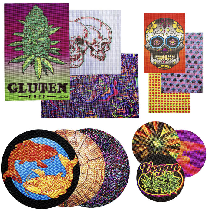 Rollin Budz Bundle Dab Mats - (12 Count)