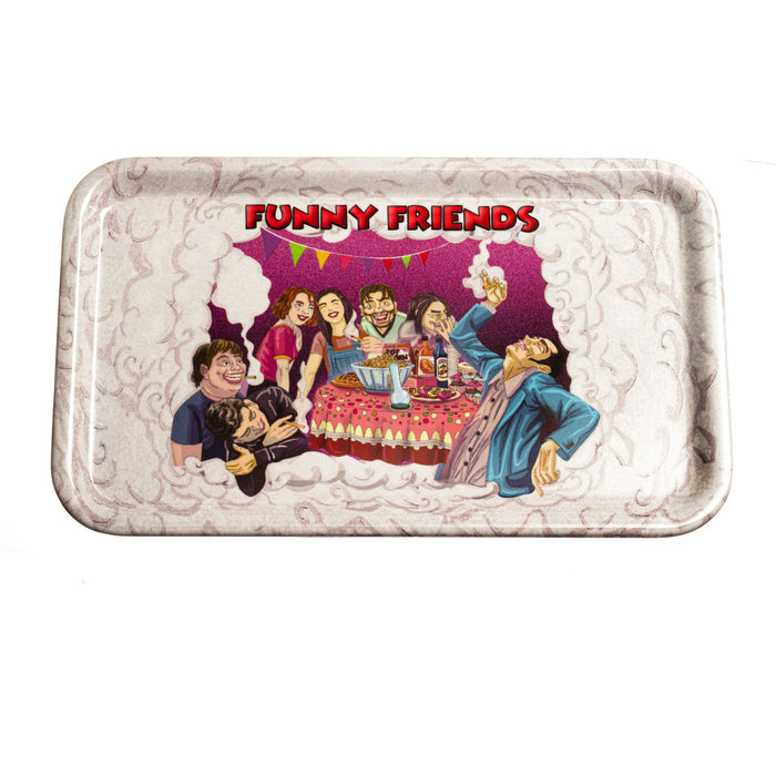 Rollin Budz Funny Friends Rolling Tray