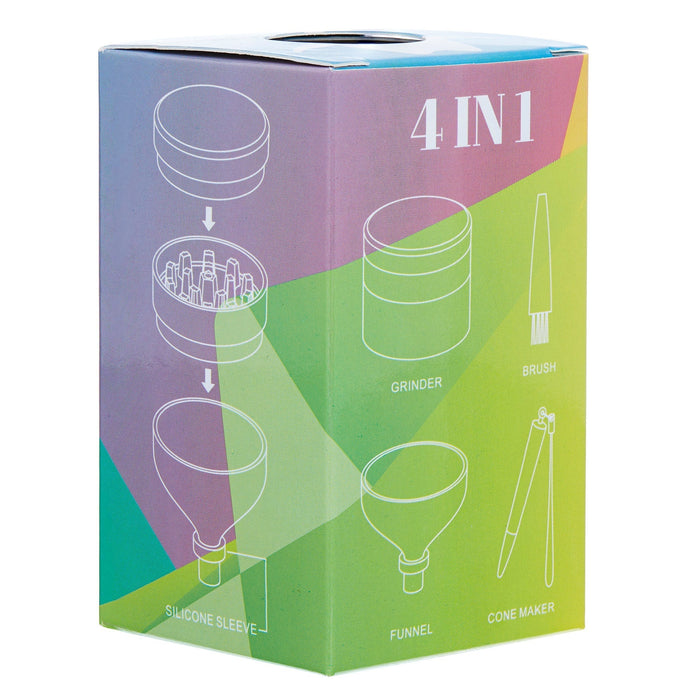 Rollin Budz Grinder And Cone Maker Set