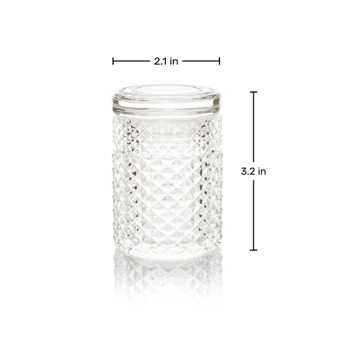 Twenties Collection Jar | Clear