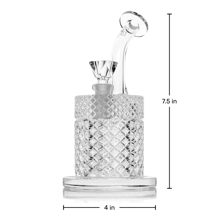 Twenties Collection Water Pipe | Cobalt
