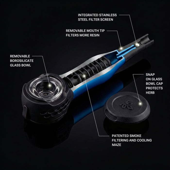 Maze-X Pipe - Waterless Filtering and Cooling Pipe