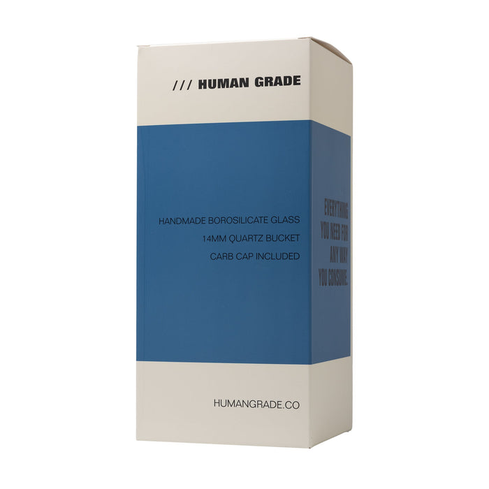 Human Grade 10" Mini Gumball Rig Glass Water Pipe