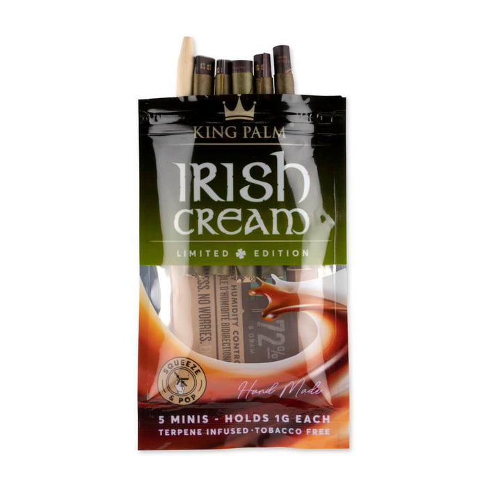 King Palm 5pk Mini Flavored Leaf Tubes – 15ct Display