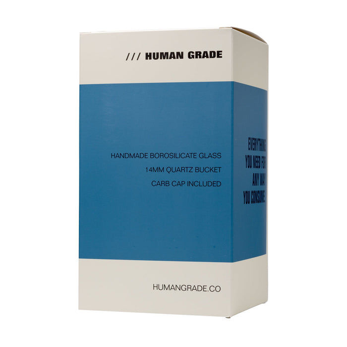 Human Grade Dualing Recycler Glass Rig Water Pipe