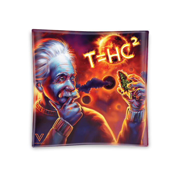 T=HC2 Solar Diesel Blazin' Ashtray Glass
