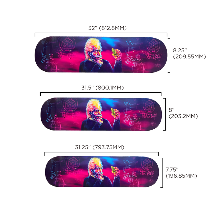 T=HC2 Skateboard Deck + Rolling Tray