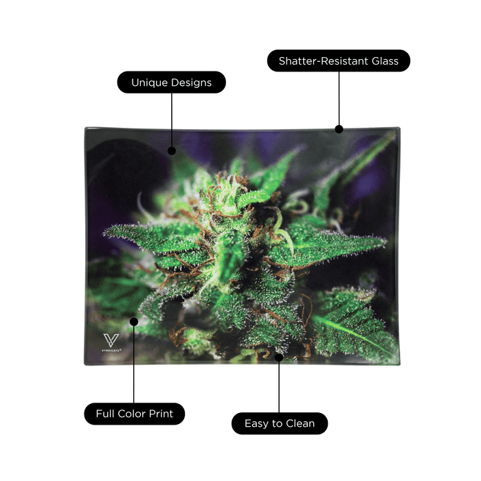 Blue Dream Glass Rollin' Tray