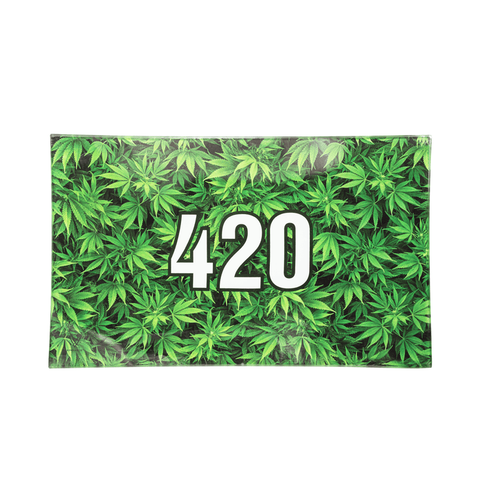 420 Green Glass Rollin'  Tray