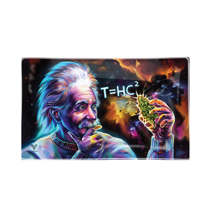 T=HC2 Black Hole Glass Rollin' Tray