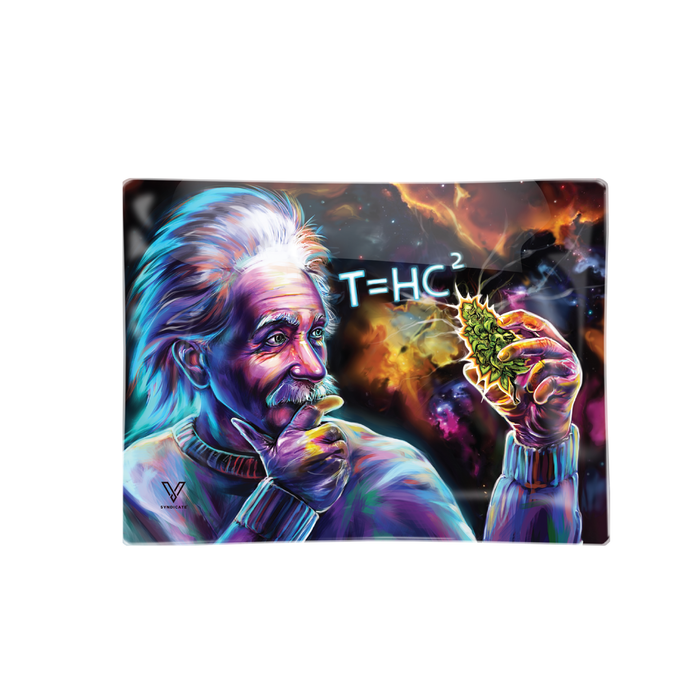 T=HC2 Black Hole Glass Rollin' Tray