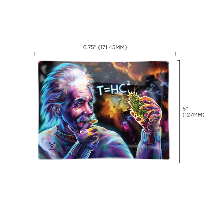 T=HC2 Black Hole Glass Rollin' Tray