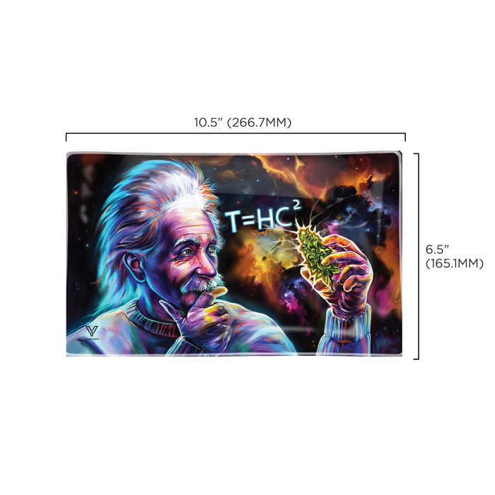 T=HC2 Black Hole Glass Rollin' Tray