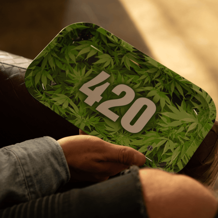 Blue Dream Metal Rollin' Tray