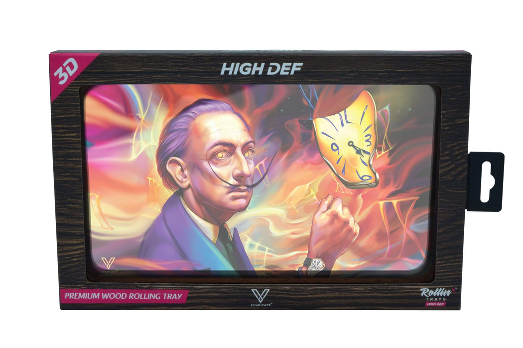 Dalirious 3D High Def Wood Rollin' Tray
